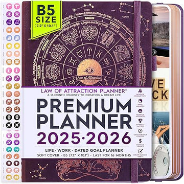 2025-2026 Planner Weekly and Monthly | 16-Month Life Planner to Increase Focus & Productivity